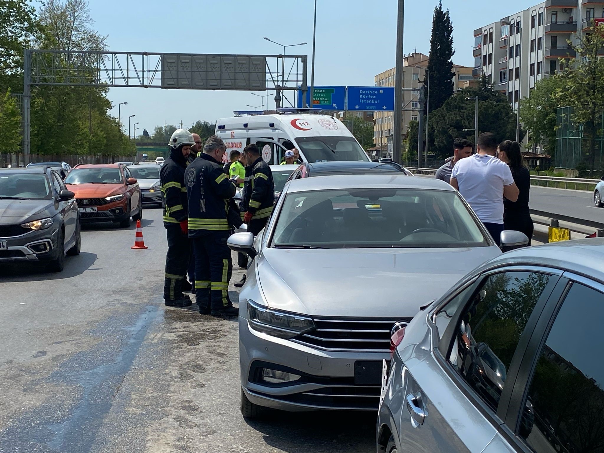 İzmit D100’De Zincirleme Kaza 3