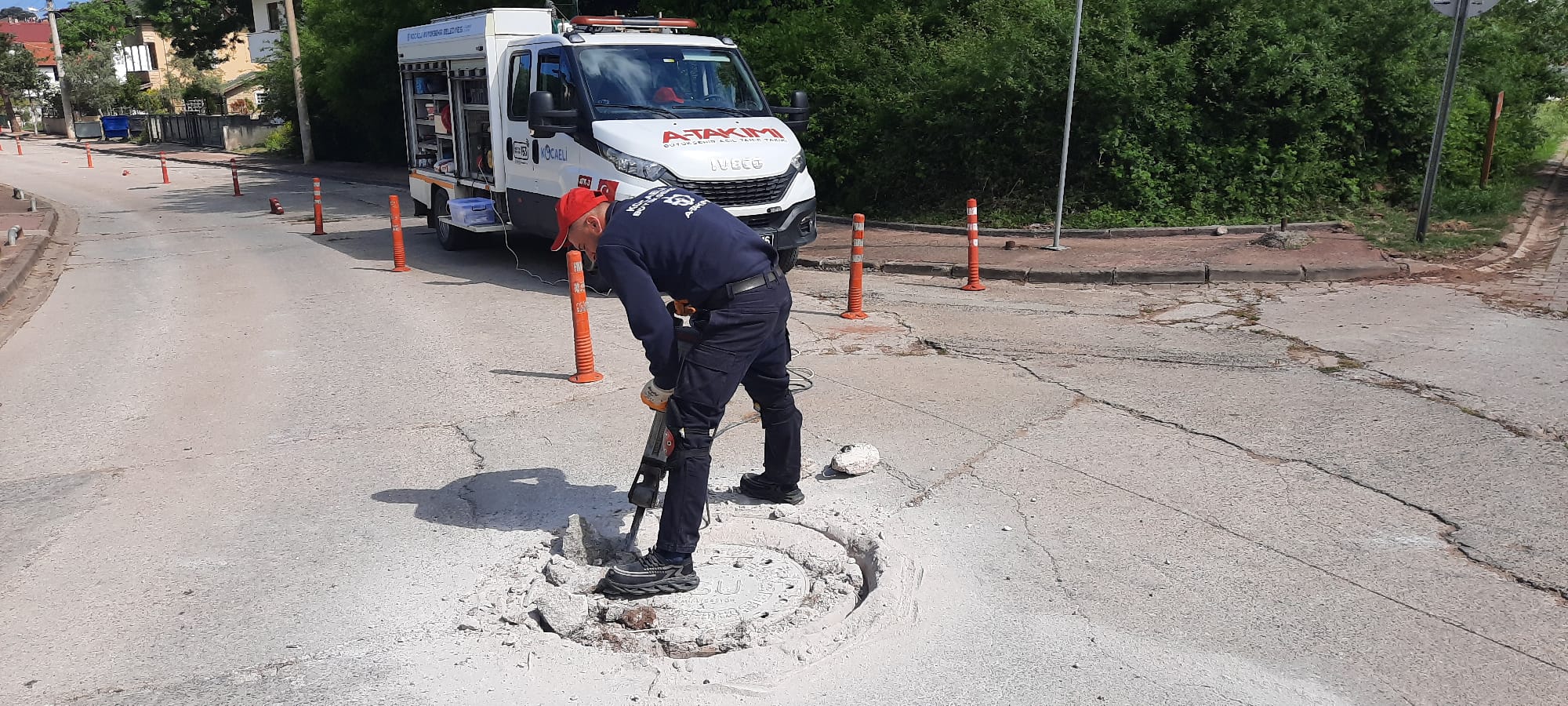Baca Ve Izgaralar Asfalta Sıfır Hale Getiriliyor (3)