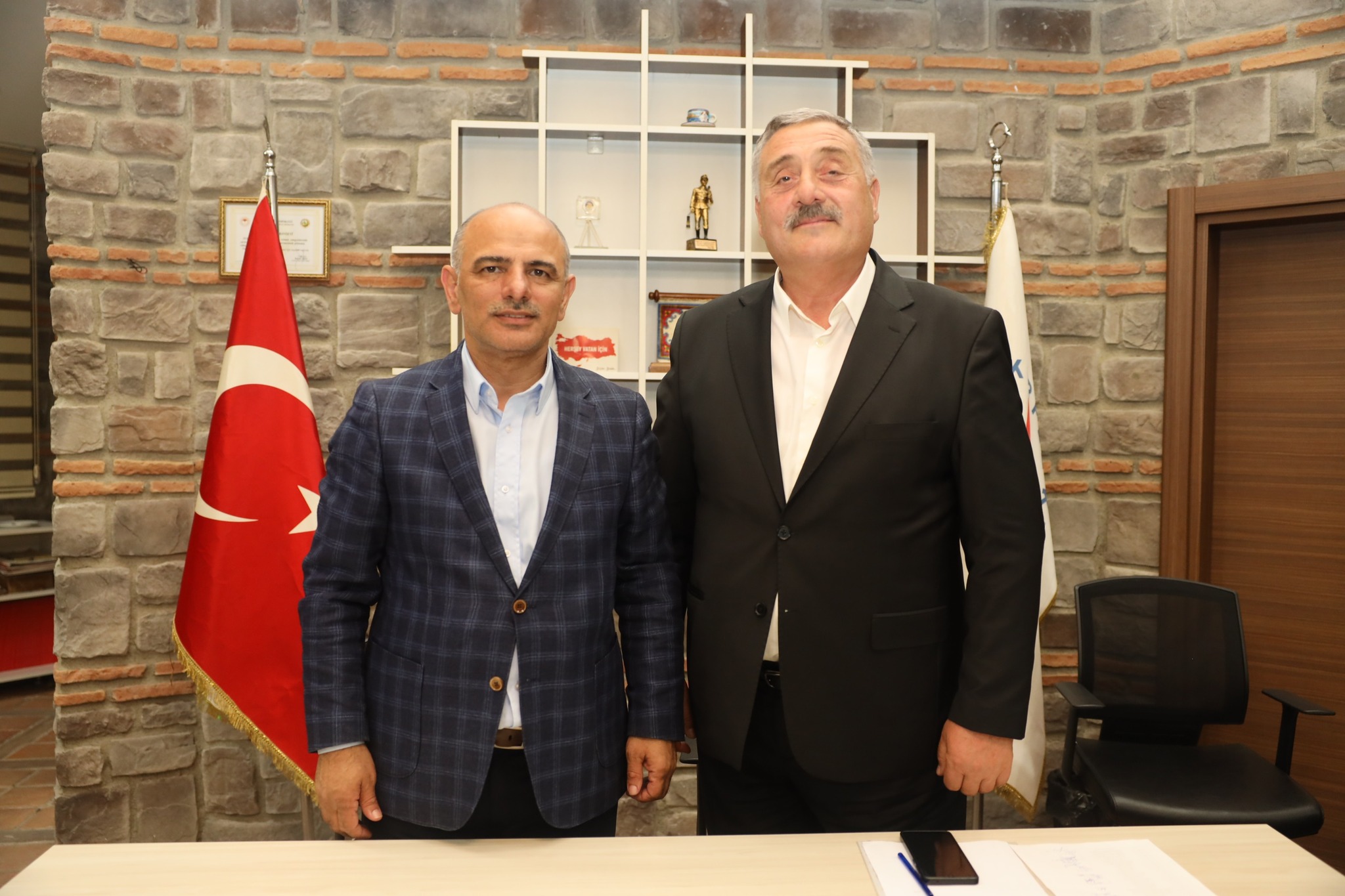 Başkan Söğüt Ve Ahmet Önal