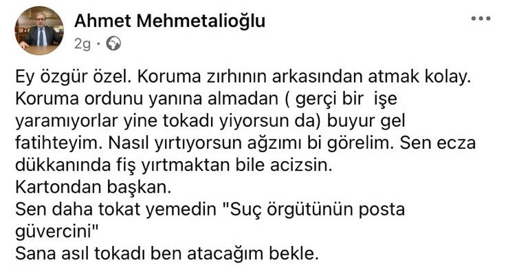 Eski Çatalca Müftüsünden Tehdit Gibi Cevap! 6