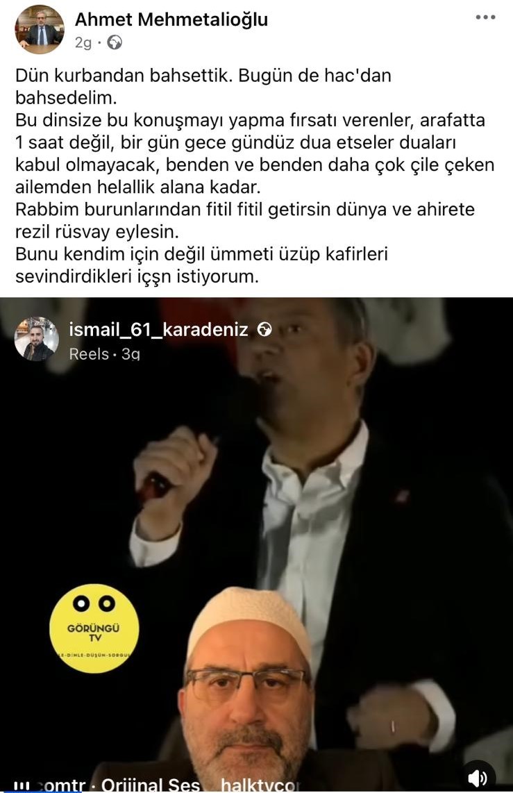 Eski Çatalca Müftüsünden Tehdit Gibi Cevap! 7