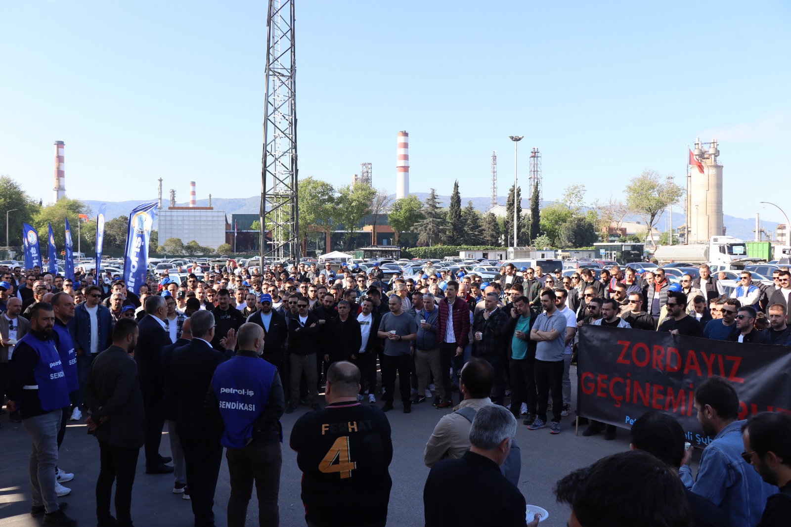 Izmit Belediyesinden Tüpras Isçilerine Sicak Destek (7)