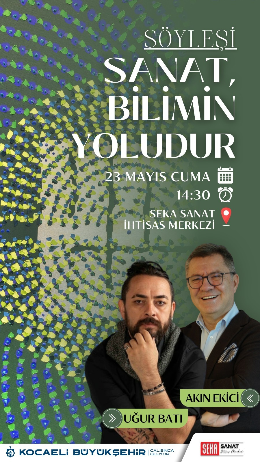 Prof. Dr. Uğur Batı Ve Ressam Akın Ekici