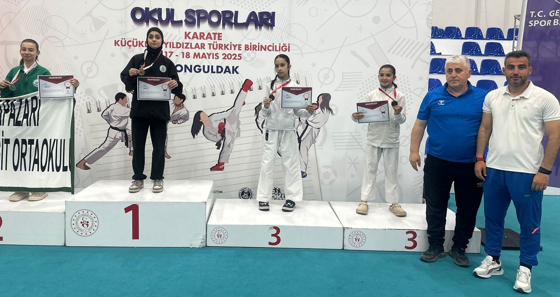 Türkiye Karate Şampiyonası’nda Körfez 2 Şampiyonluk Bir Ikincilik 1