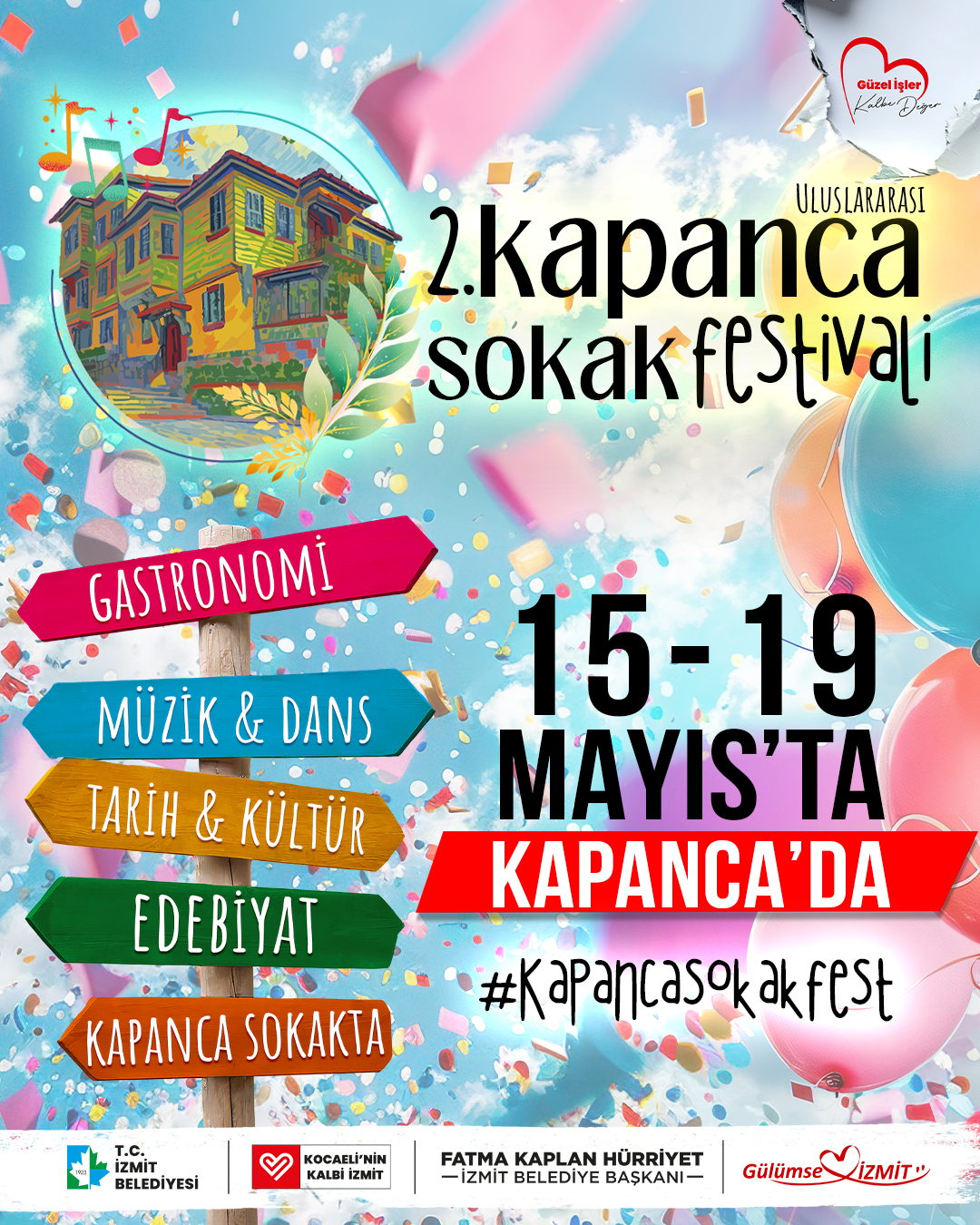 Uluslararasi 2.Kapanca Sokak Festivali Basliyor