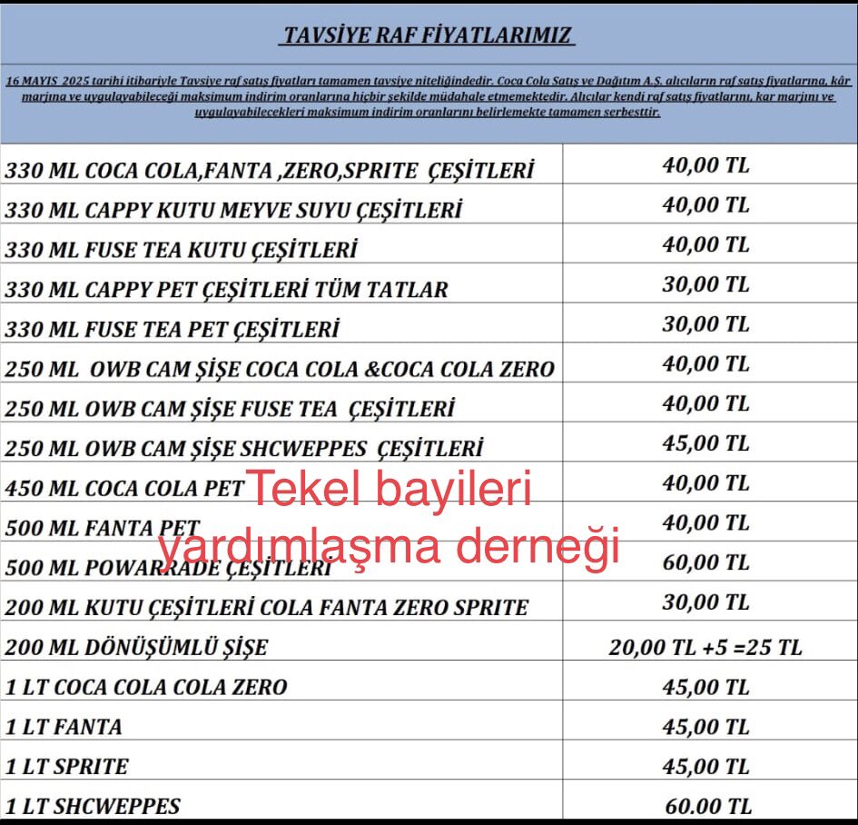 Zam Listesi