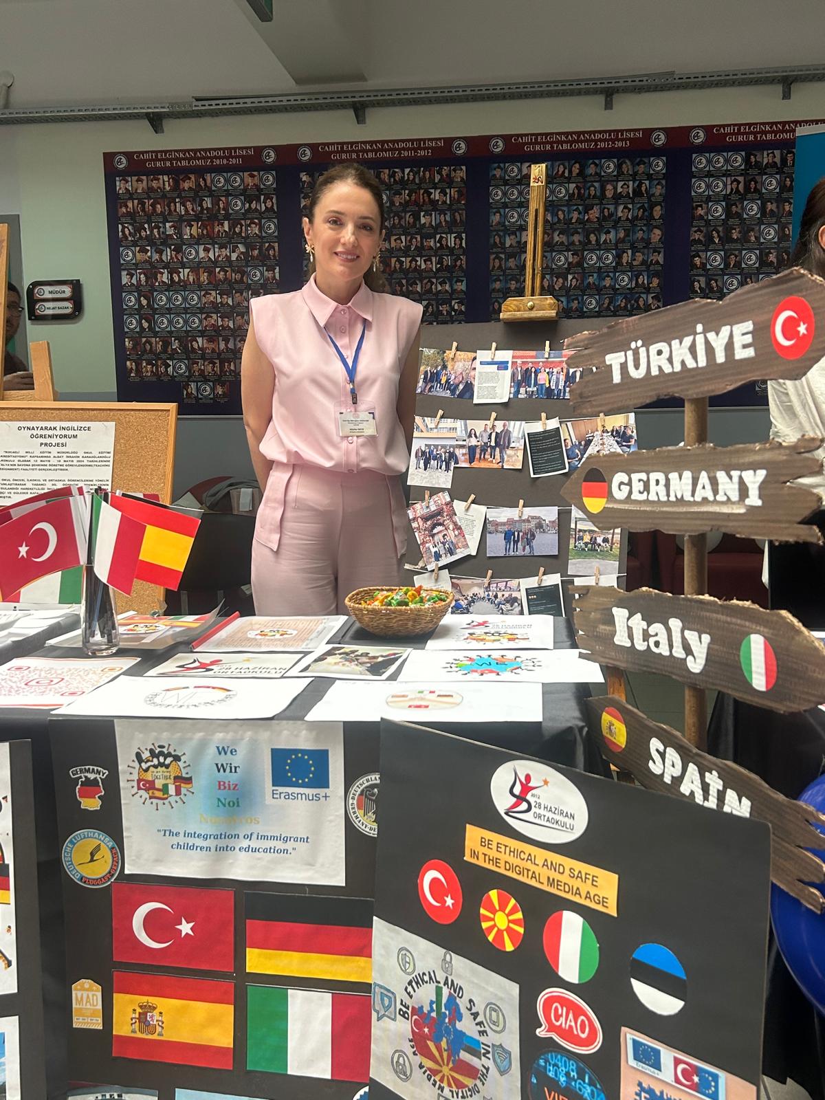28 Haziran Ortaokulu, Avrupa Ortaklı Projeleriyle İlgi Odağı Oldu 4