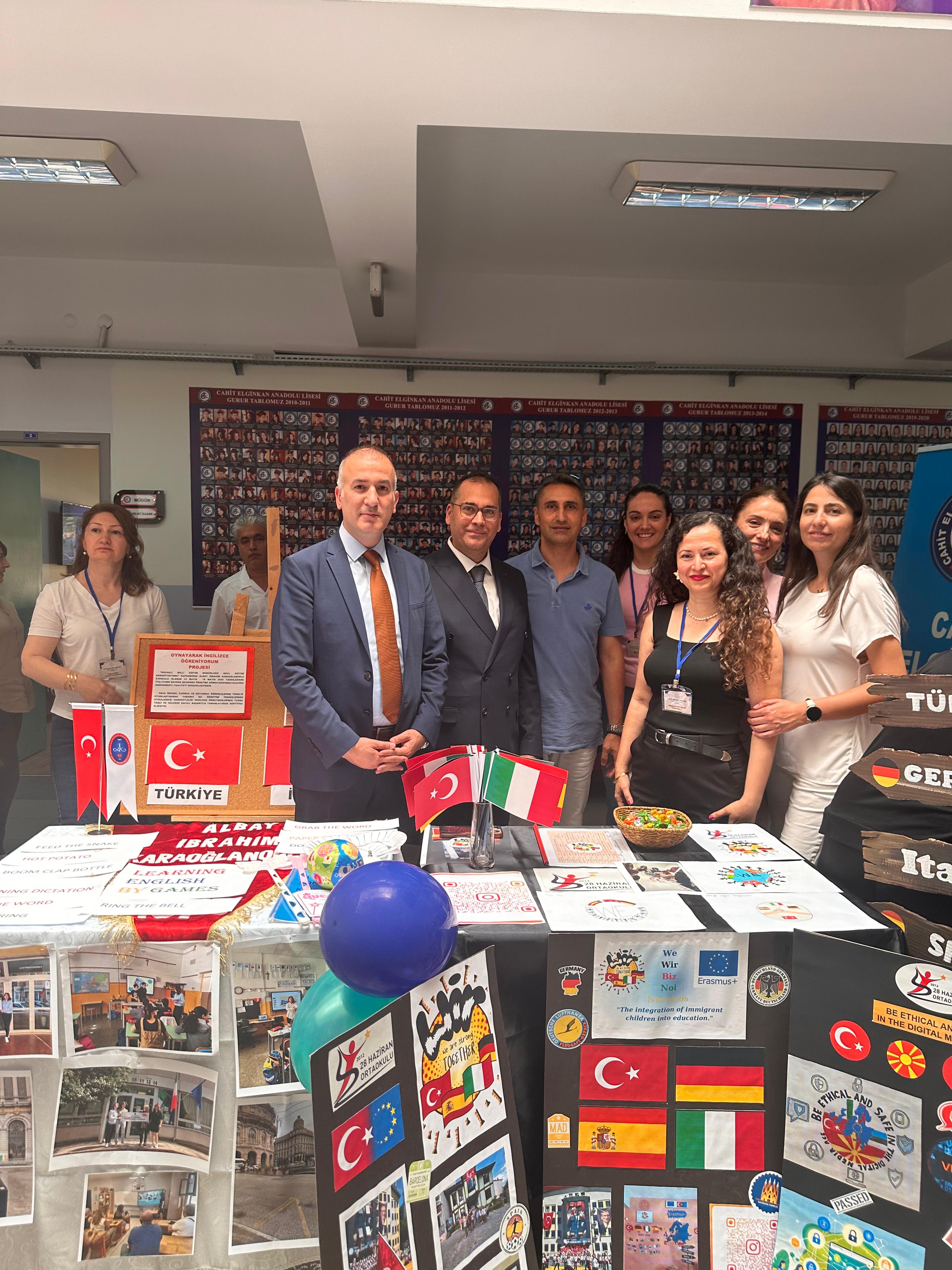 28 Haziran Ortaokulu, Avrupa Ortaklı Projeleriyle İlgi Odağı Oldu 7