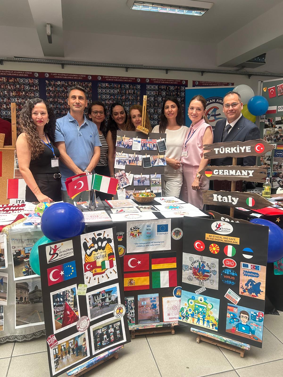 28 Haziran Ortaokulu, Avrupa Ortaklı Projeleriyle İlgi Odağı Oldu 9