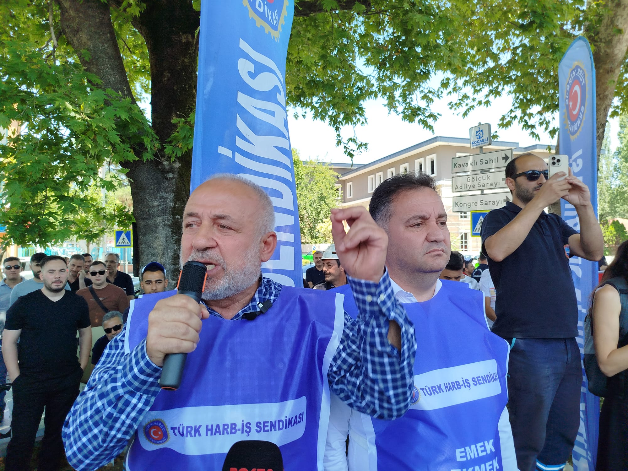 Adnan Uyar'dan Gölcük’te Harbiş İşçisine Destek Çağrısı