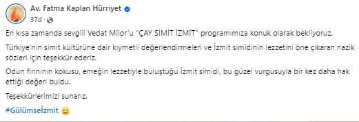 Başkan Hürriyetin Paylaşımı