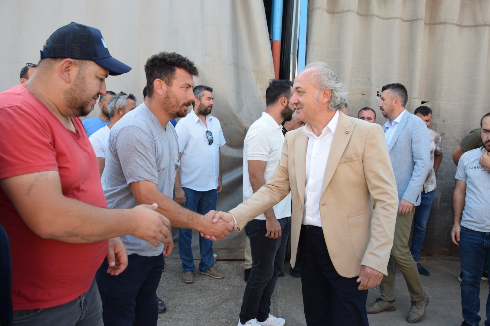 Baskan Yardimcisi Erdem Arcandan Fen Isleri Müdürlügü'ne Ilk Ziyaret (2)