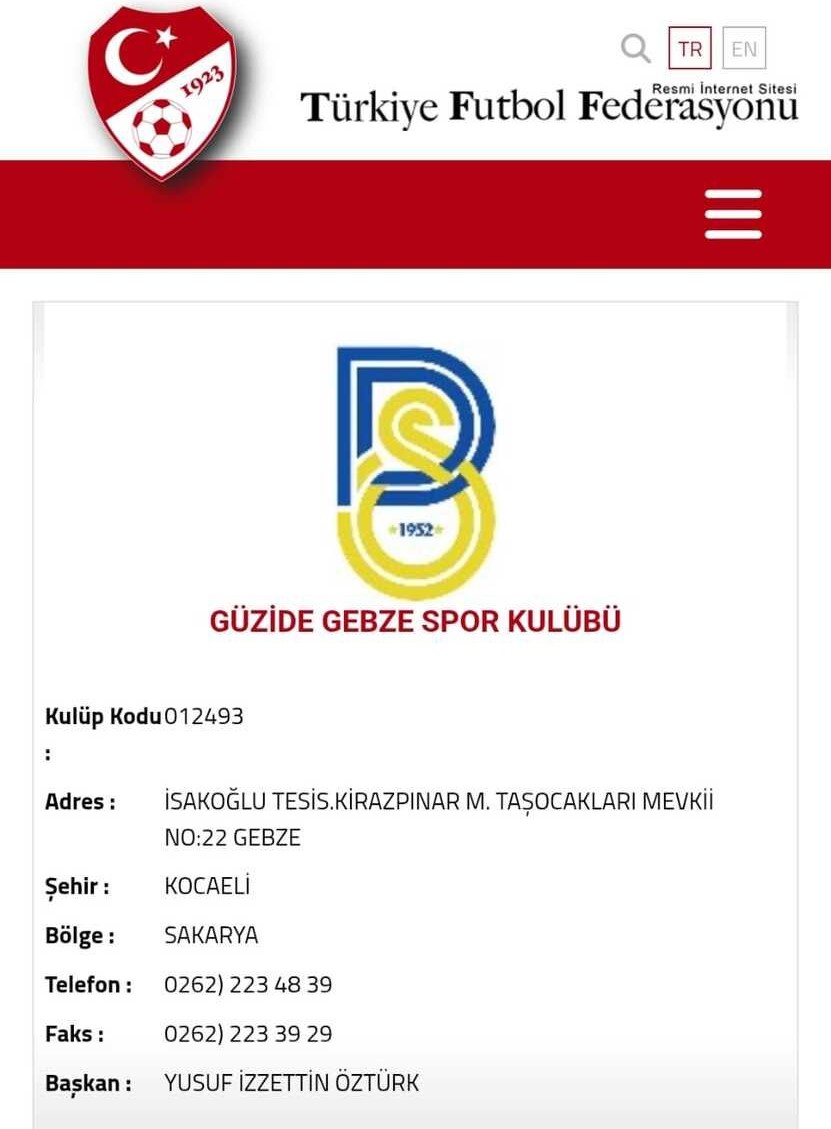 Belediye Derincespor, Gebzespor Derken Güzide Gebzespor Oldu 1