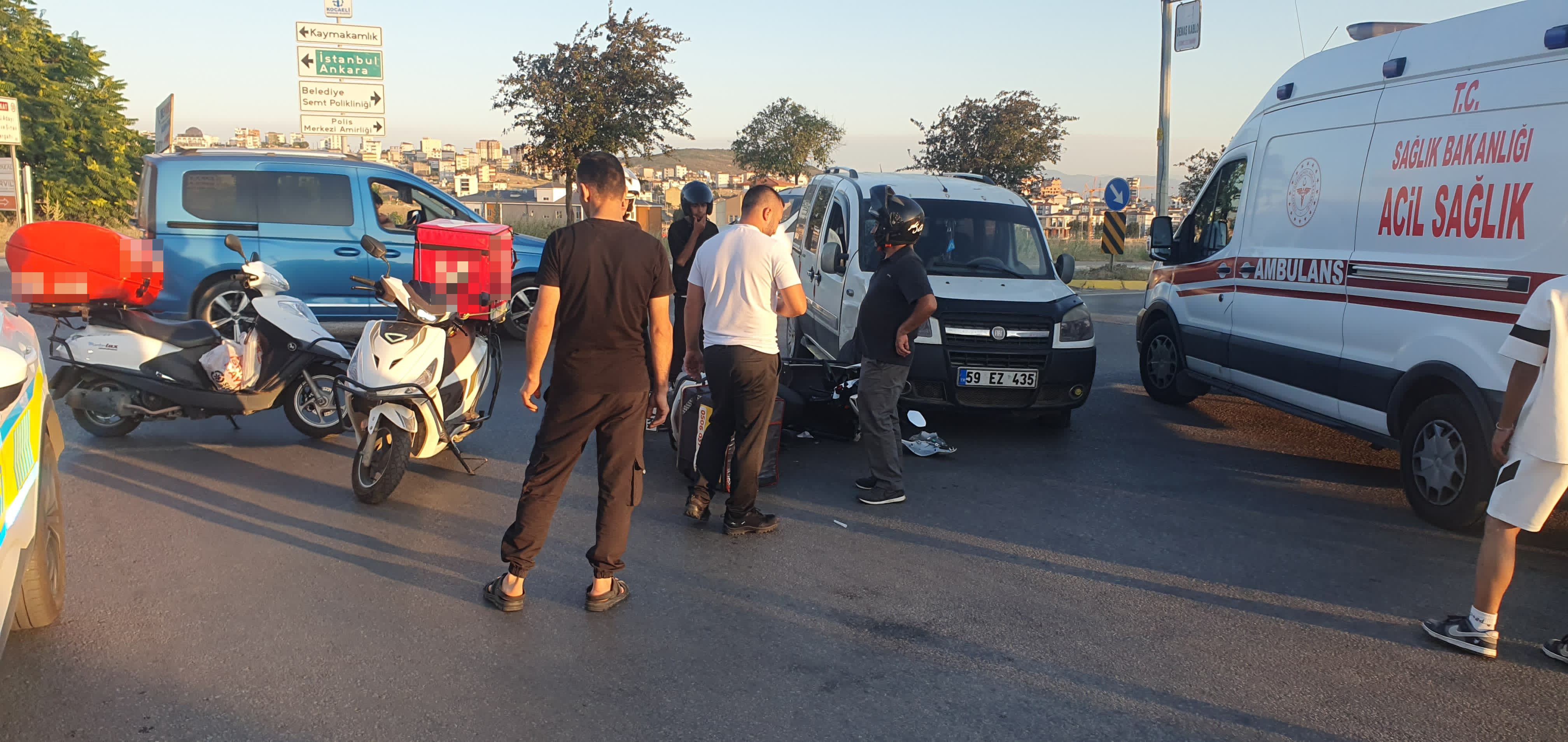 Çayırova’da Feci Kaza! 1 Ağır Yaralı (1)