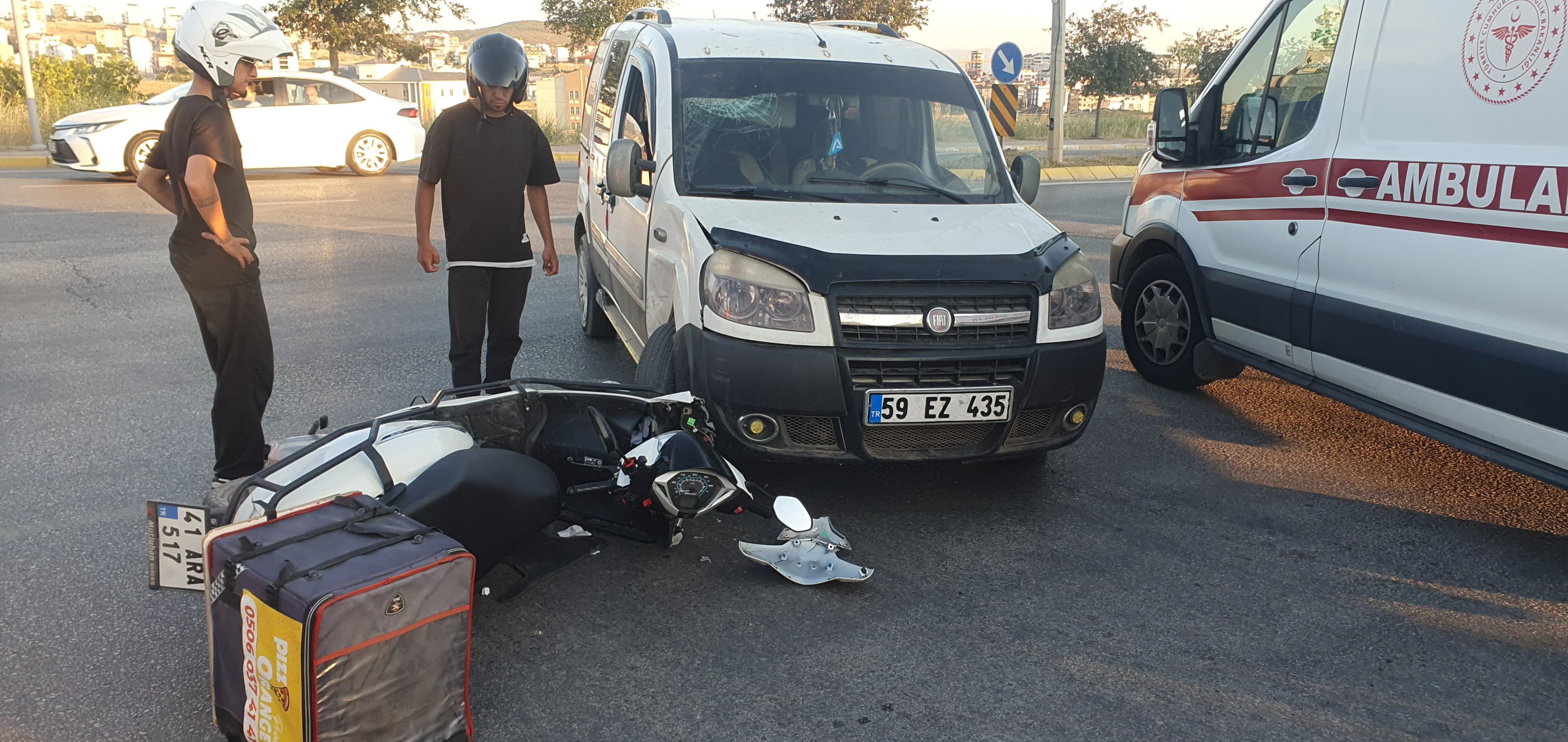 Çayırova’da Feci Kaza! 1 Ağır Yaralı (2)
