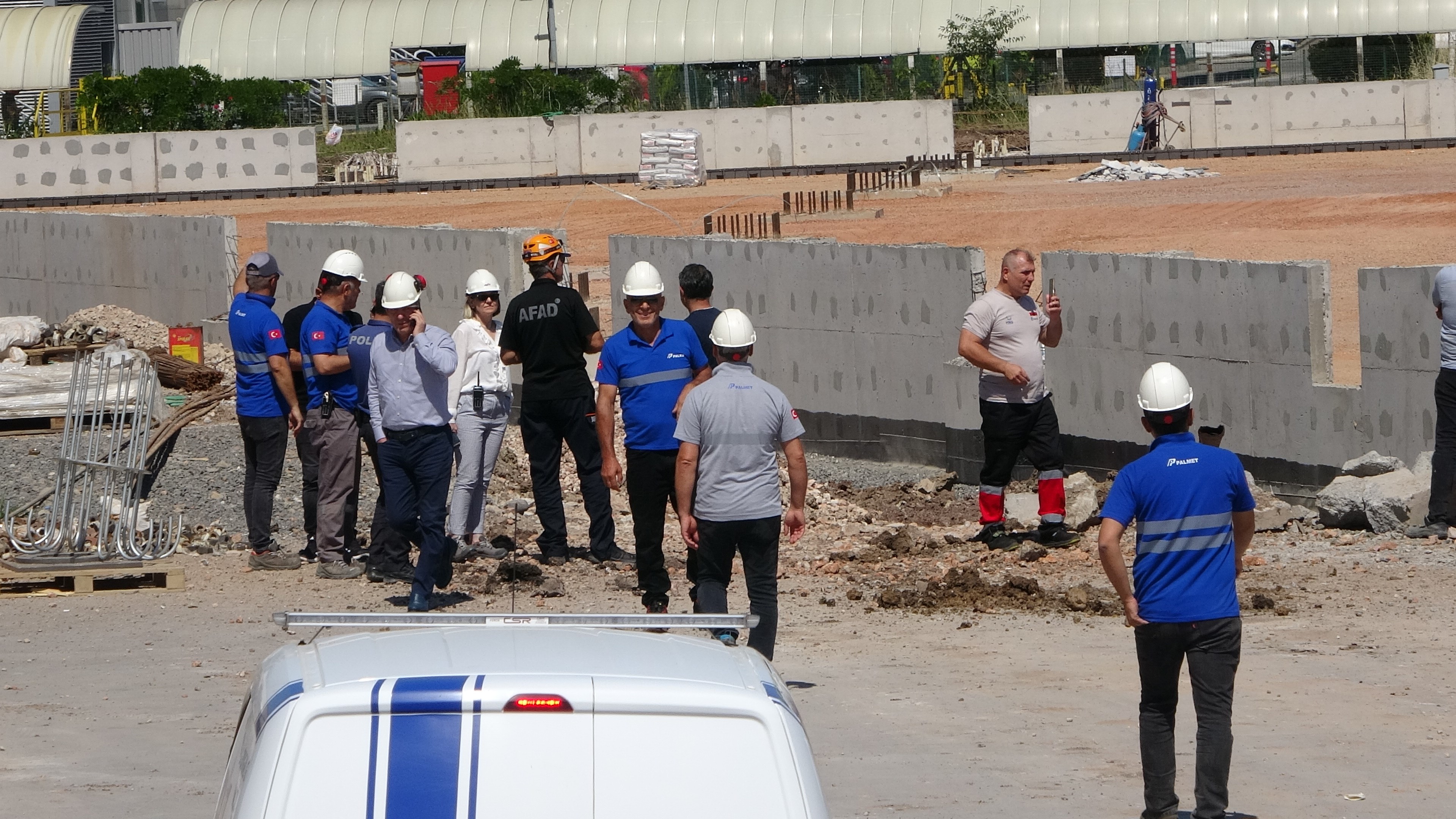 Doğal Gaz Ana Hattı Delindi, Fabrikanın Gazı Kesildi 01
