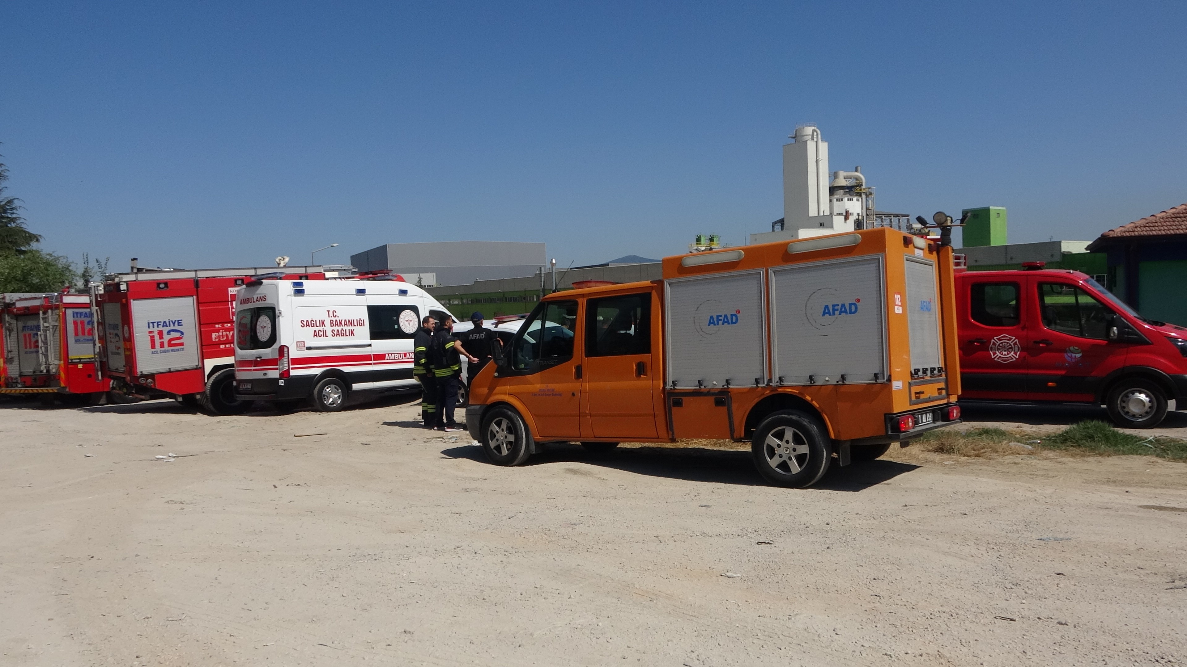 Doğal Gaz Ana Hattı Delindi, Fabrikanın Gazı Kesildi 06