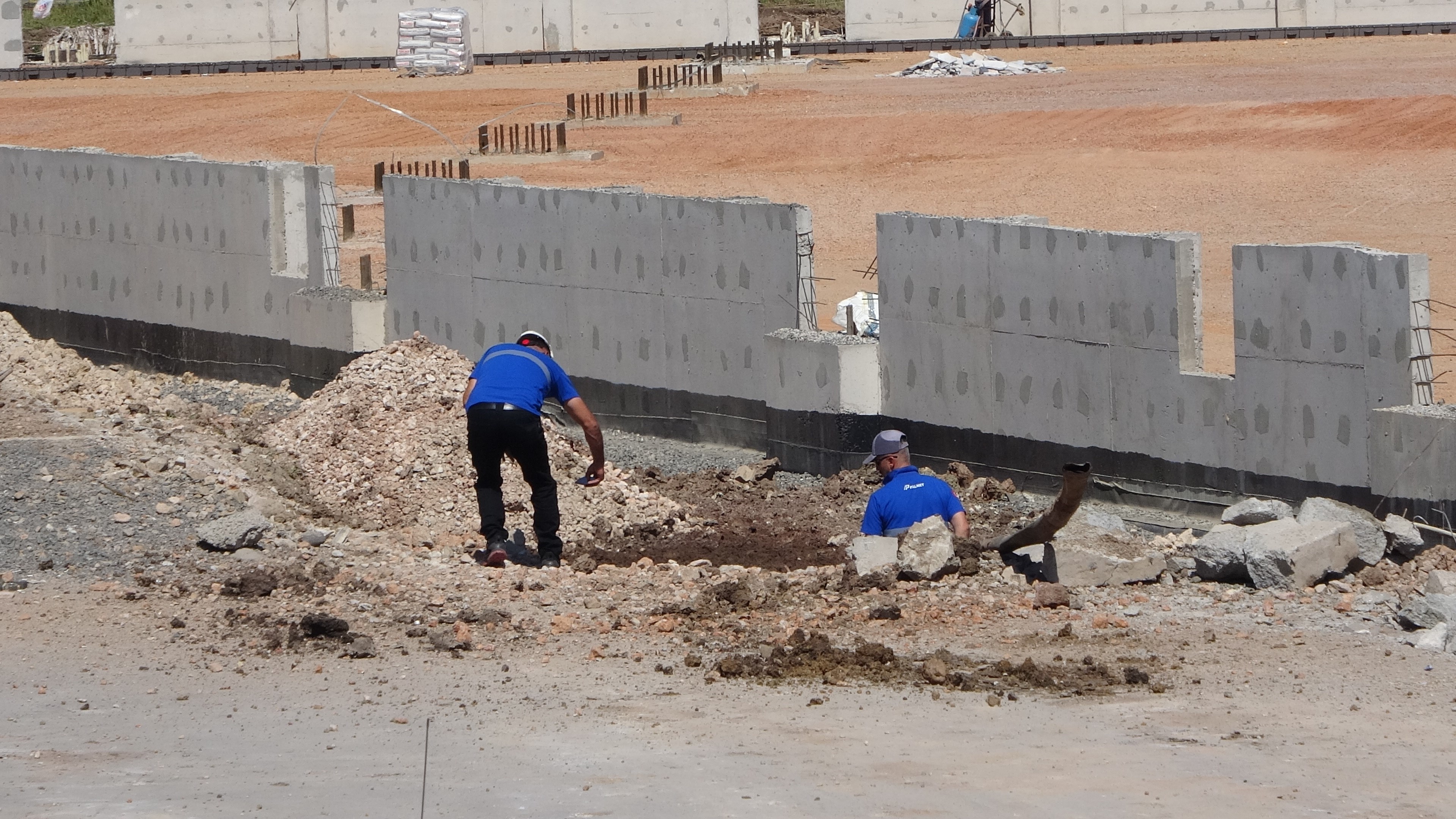 Doğal Gaz Ana Hattı Delindi, Fabrikanın Gazı Kesildi 07