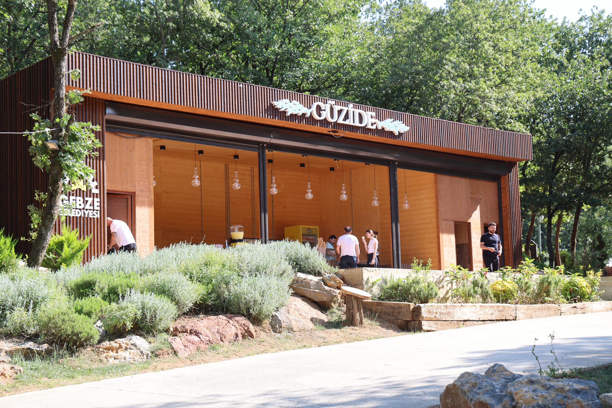 Gebzelilere Yeni Nefes Alanı! Güzide Orman Kafe Açıldı (6)