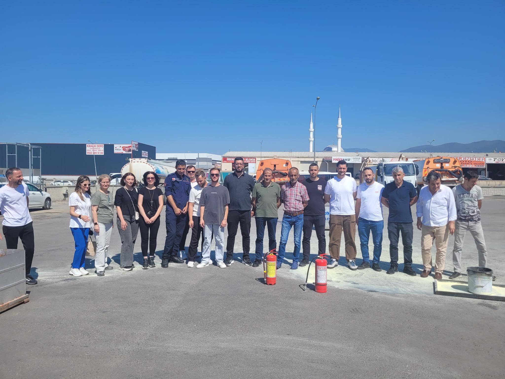 Gölcük Belediyesi Personeline Yangınla Mücadele Eğitimi 21
