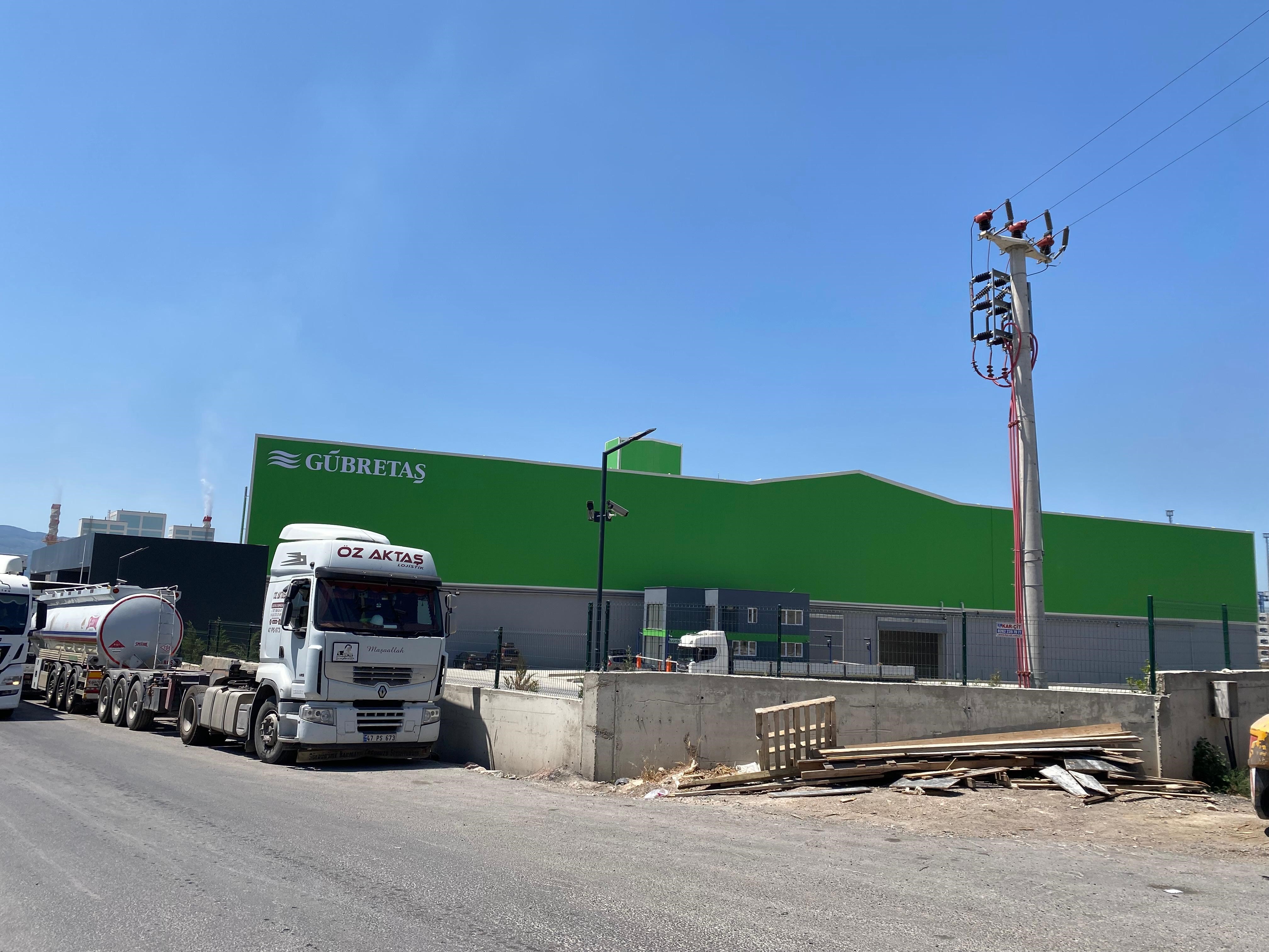 Gübretaş Fabrikası'nda Yangın Paniği 04