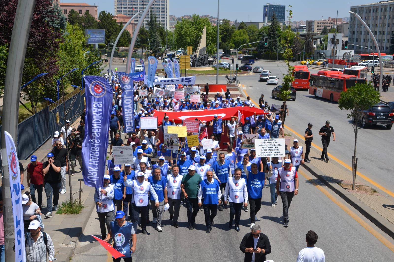 İşçiler Ayaklandı! Kamu İşçileri Ankara’da Hak Aradı 1