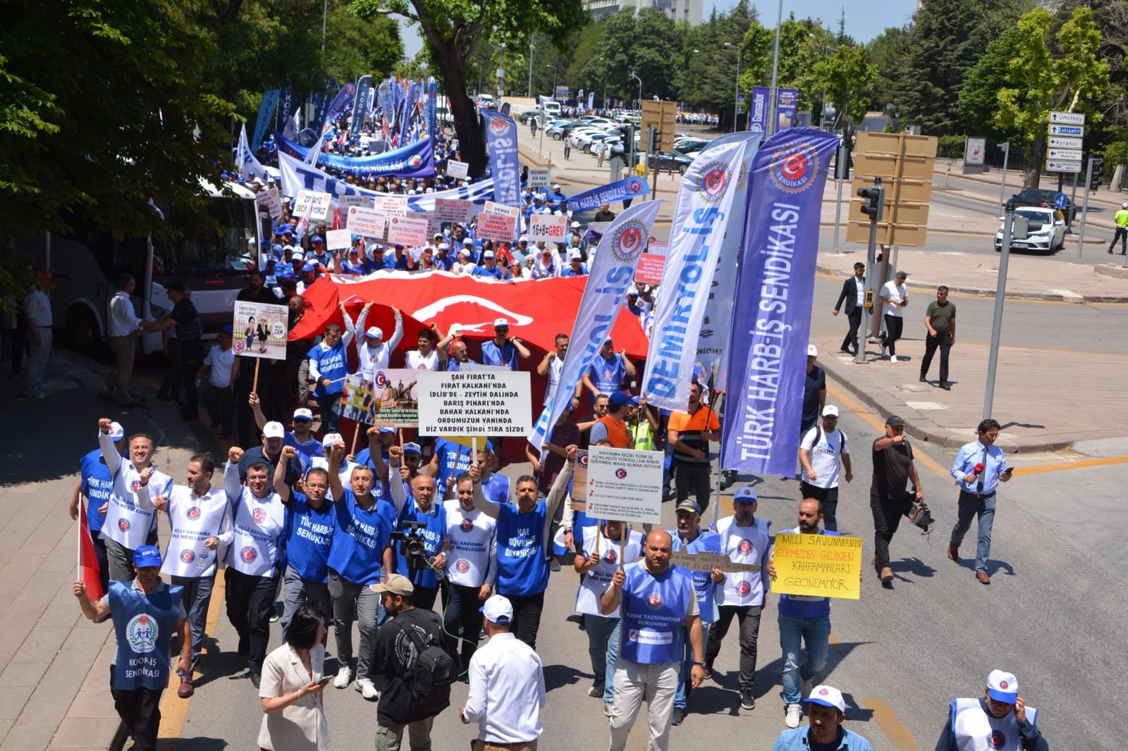 İşçiler Ayaklandı! Kamu İşçileri Ankara’da Hak Aradı 3