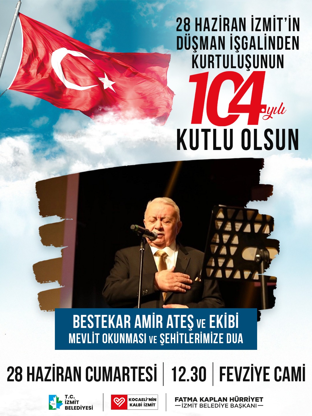 Izmit'in Kurtulusunun 104. Yilinda Mevlit