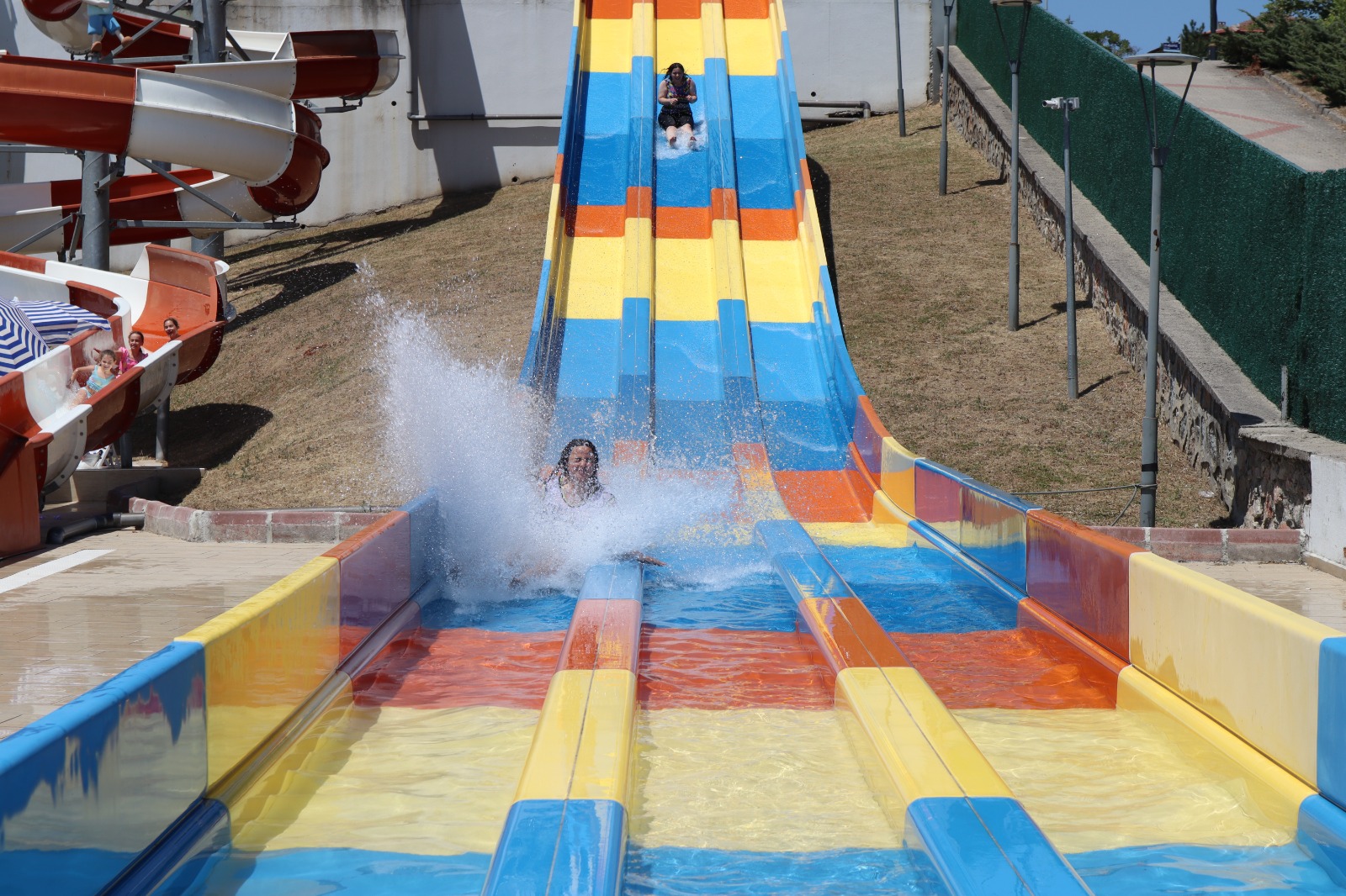 İzmit’te Yaz Sıcağına Aquapark Molası (1)