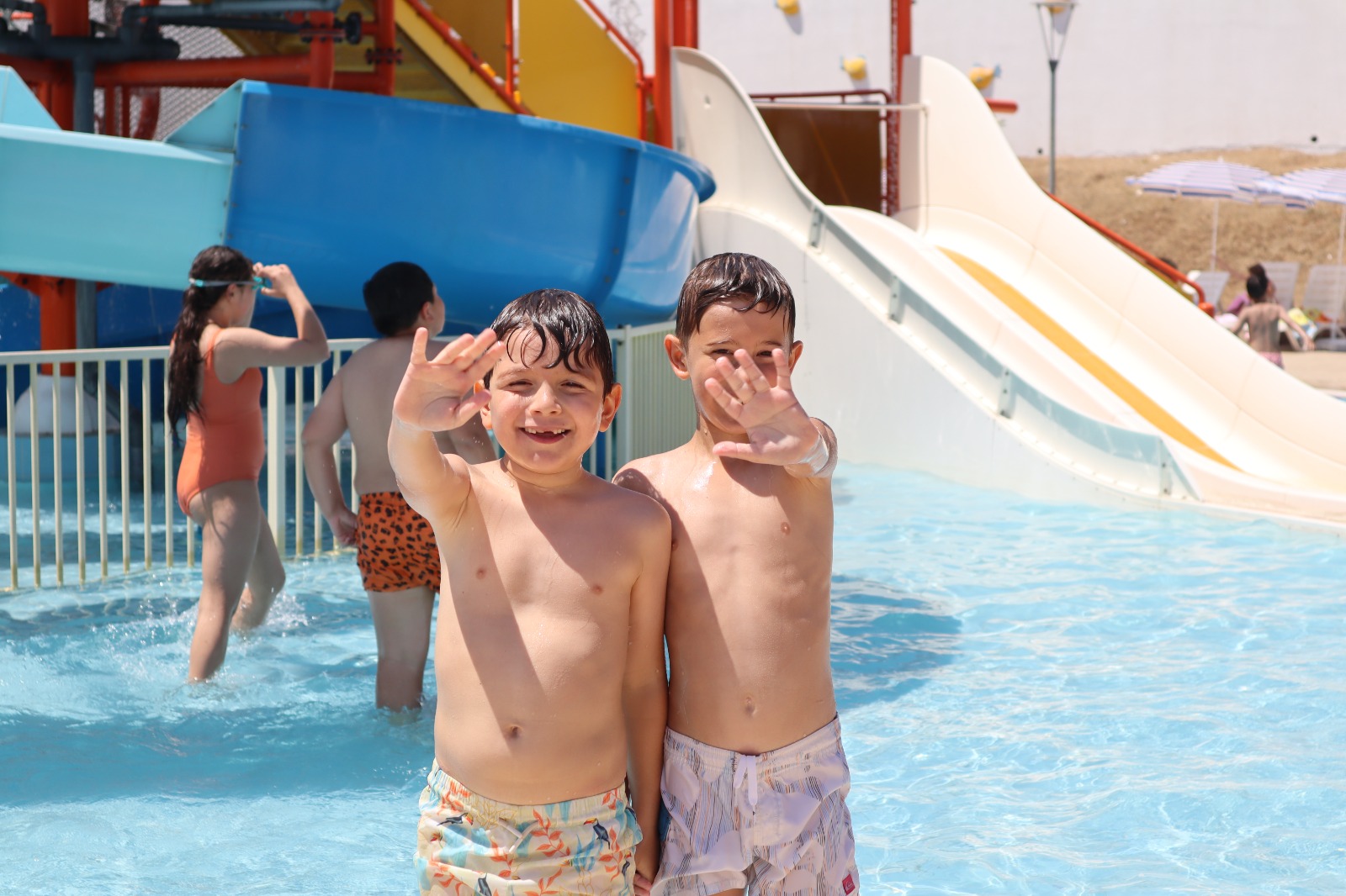 İzmit’te Yaz Sıcağına Aquapark Molası (2)
