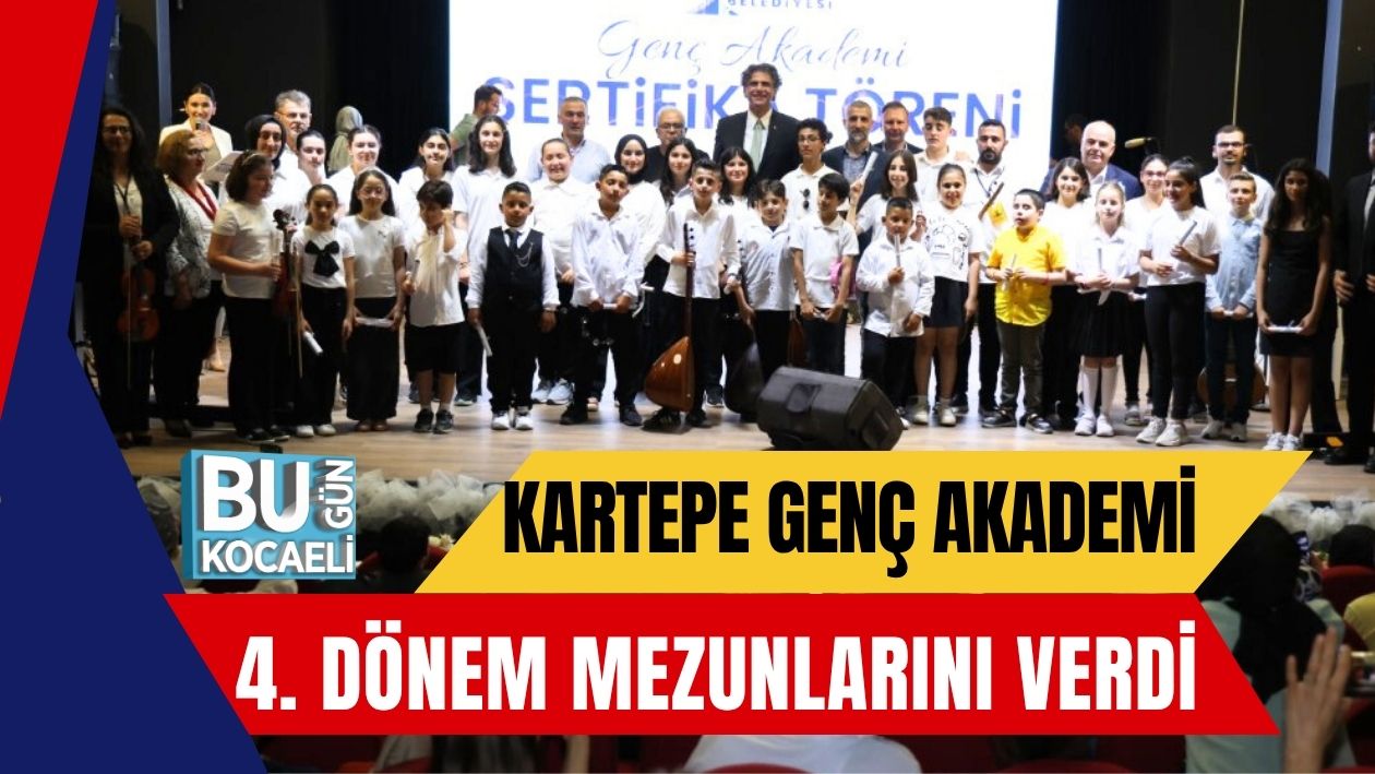 Kartepe Genç Akademi 4. Dönem Mezunlarını Verdi