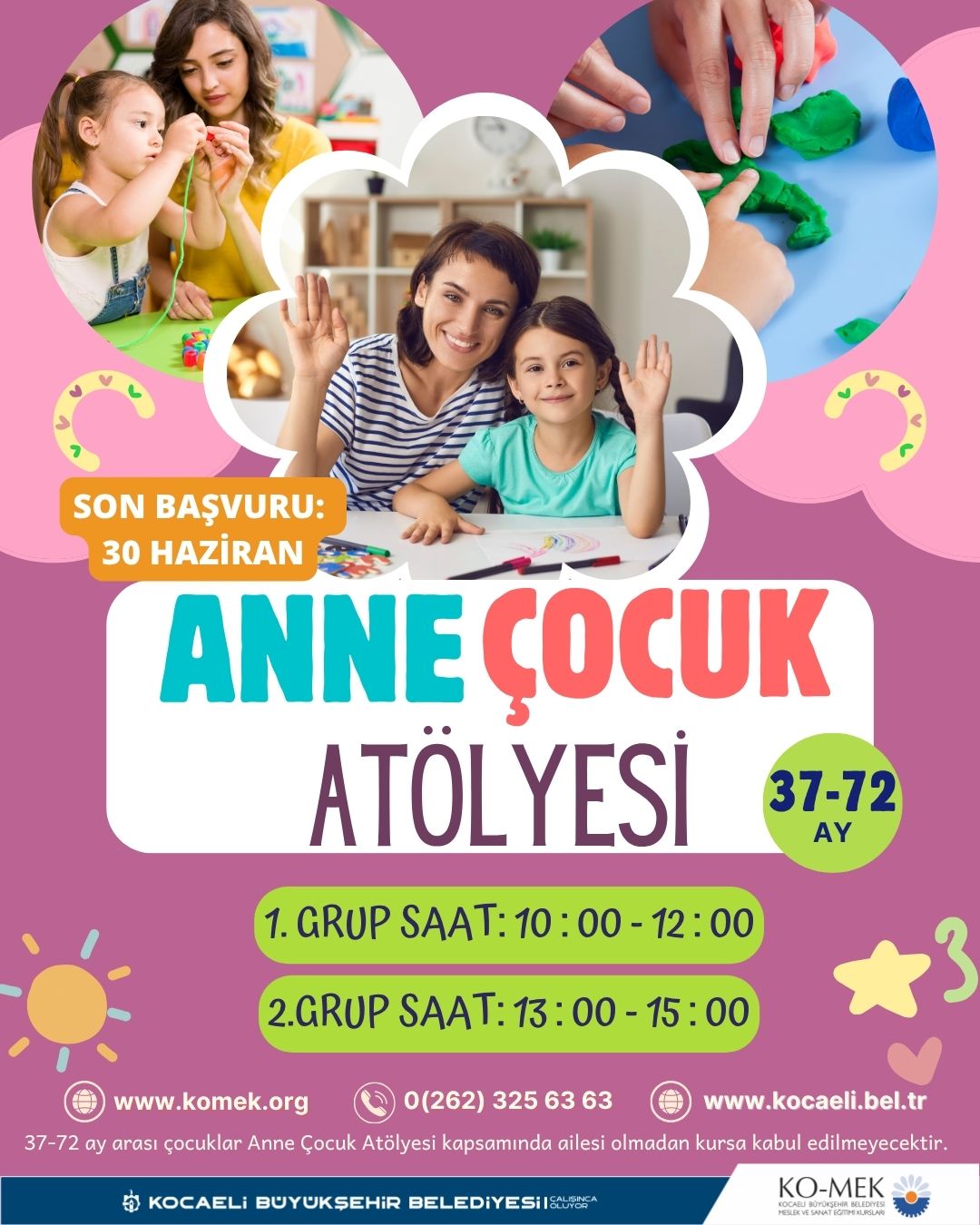 Ko Mek'te Anne Çocuk Atölyesi Başlıyor