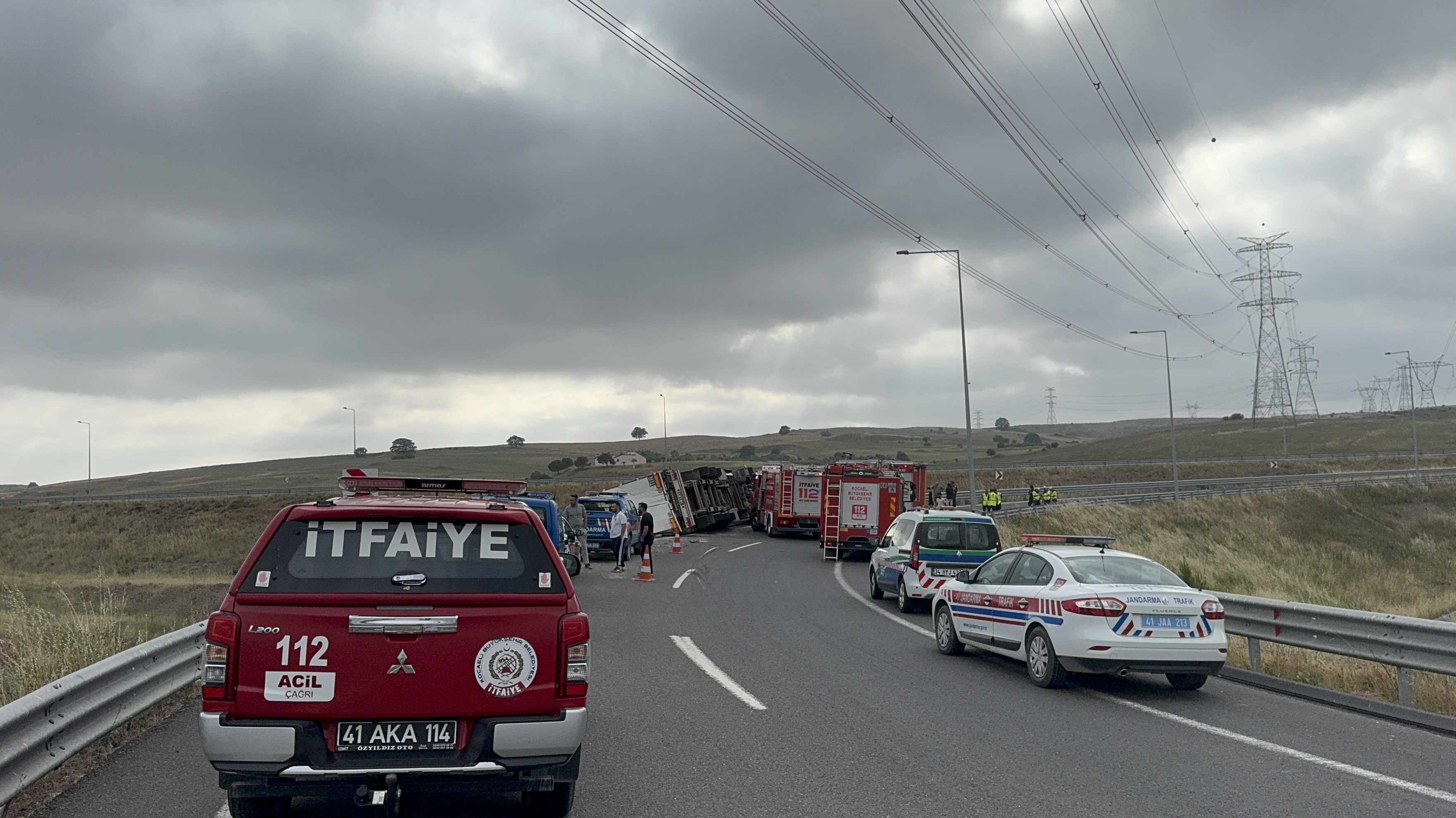 Kocaeli'de Feci Kaza! 1 Ölü 3 Yaralı 01