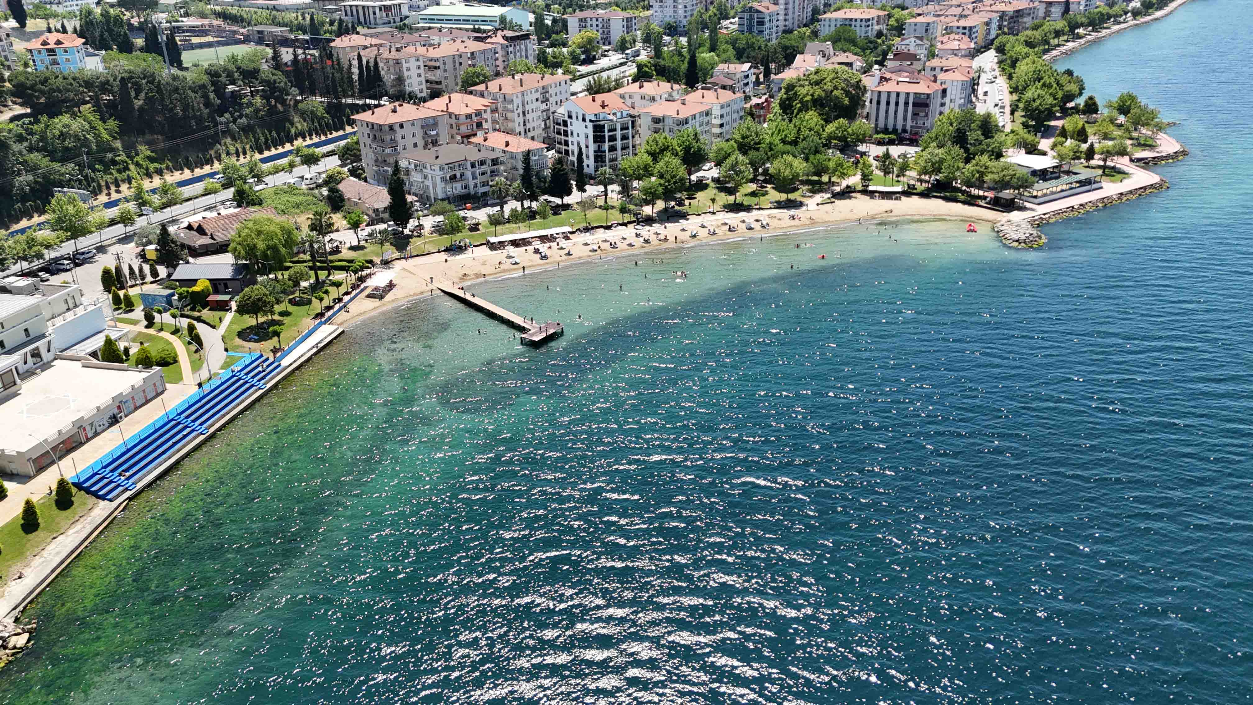 Kocaeli'nin Mavi Bayraklı Plajları Denetimden Tam Not Aldı (1)