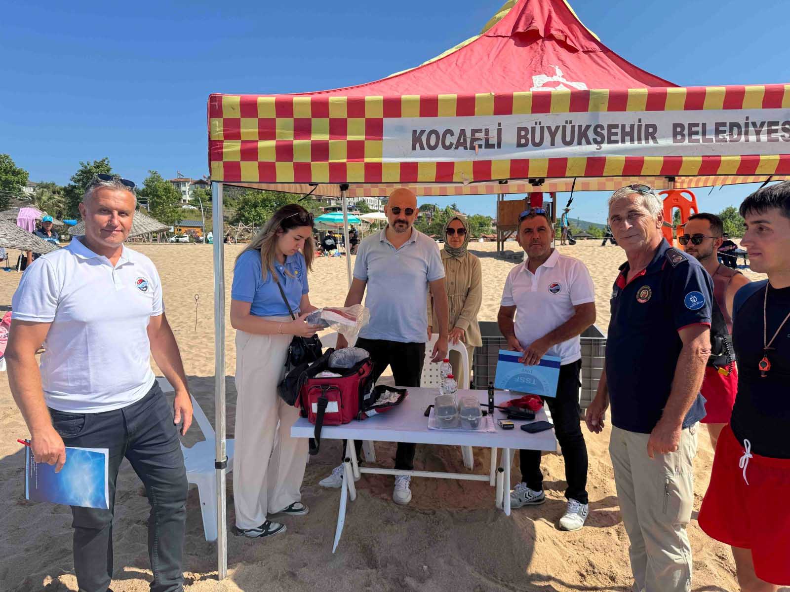 Kocaeli'nin Mavi Bayraklı Plajları Denetimden Tam Not Aldı (5)