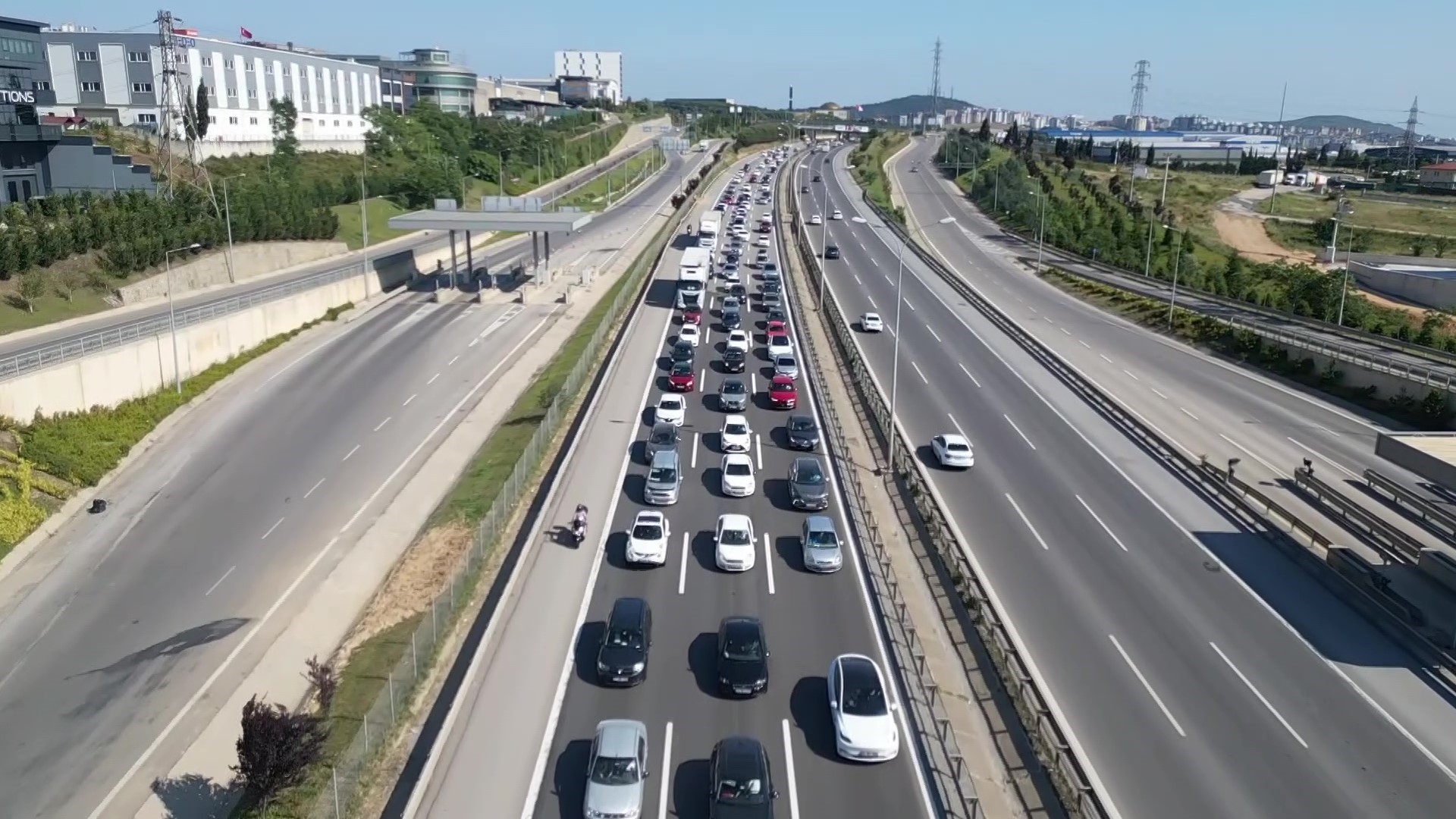 Kurban Bayramı Dönüşünde Kocaeli’de Trafik Kilitlendi 04