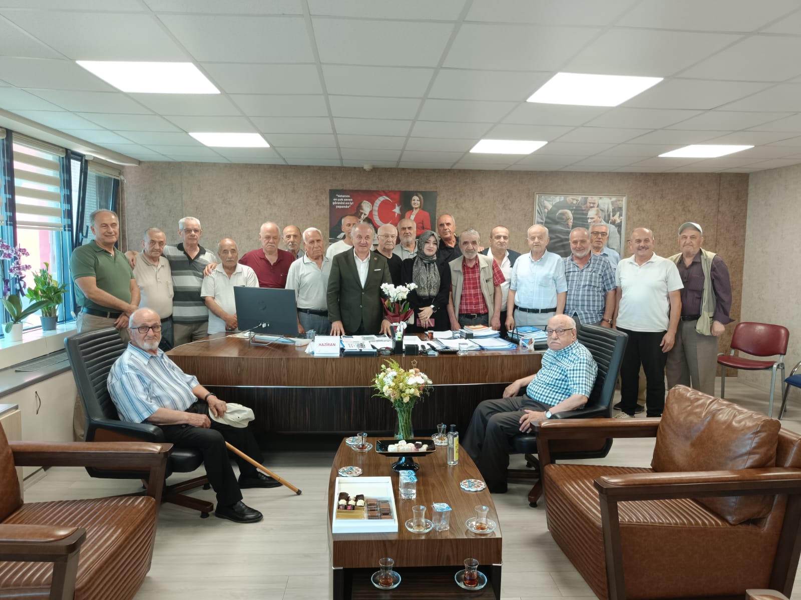 Mehmet Ali Pasa Mahallesi Büyüklerinden Erdem Arcan'a Hayirli Olsun Ziyareti (2)