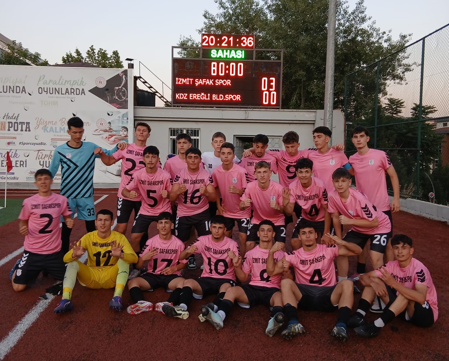 Şafakspor’dan 3 Puana 3 Gol 1