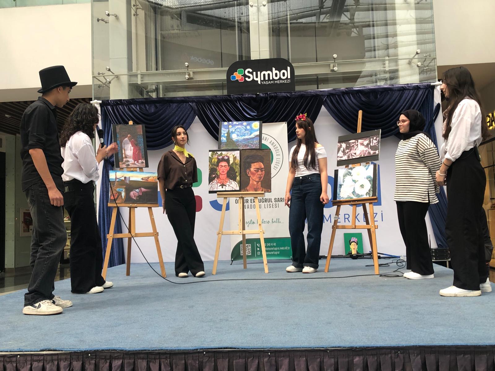 Şehit Ömür Ertuğrul Sarı Anadolu Lisesi’nden Sanat Dolu Yıl Sonu Etkinliği 3