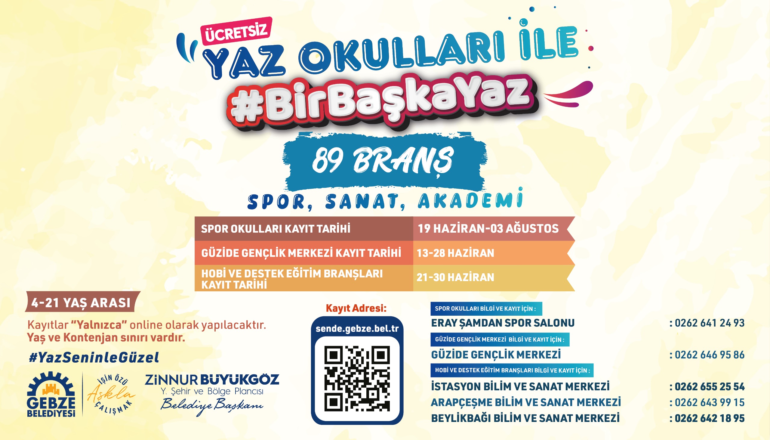 Yaz Spor Okulları