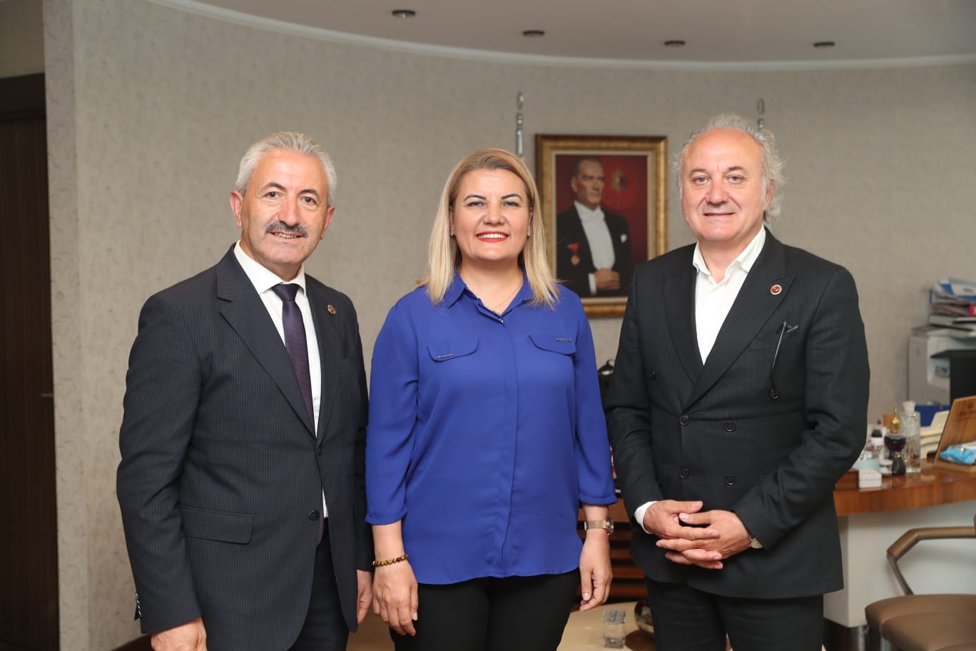 Yeni Baskan Yardimcilari Celal Hülür (Solda) Ve Erdem Arcan (Sagda)
