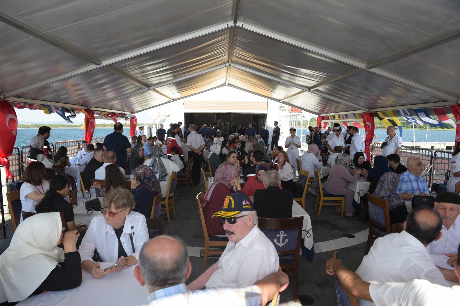 15 Temmuz Anısına Şehit Yakınları Ve Gaziler İçin Anlamlı Seyir Programı (2)