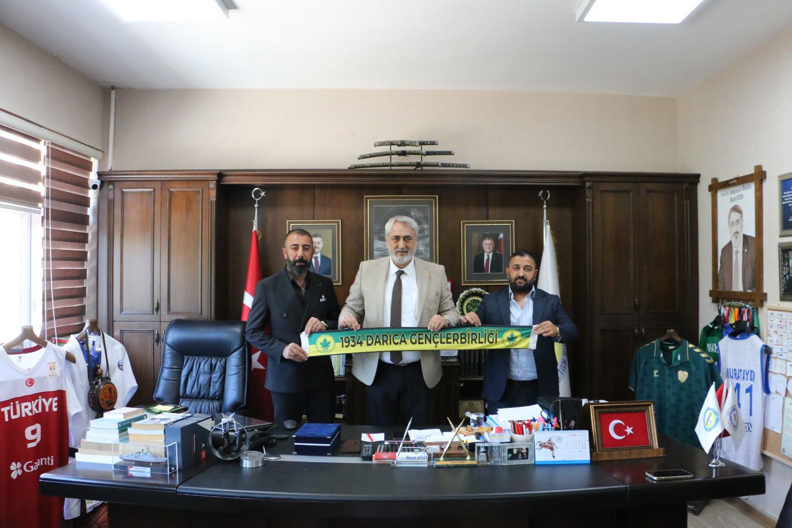 Darıca Gençlerbirliği’nden Kaskf Başkanı Aydın’a Ziyaret (4)