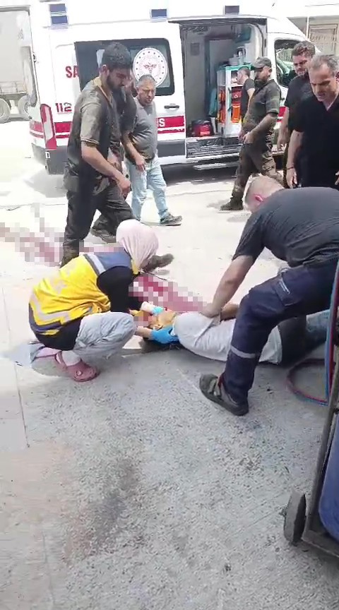 Gebze'de Feci Iş Kazası! Damper Kapağına Sıkışan Şoför Hayatını Kaybetti (3)