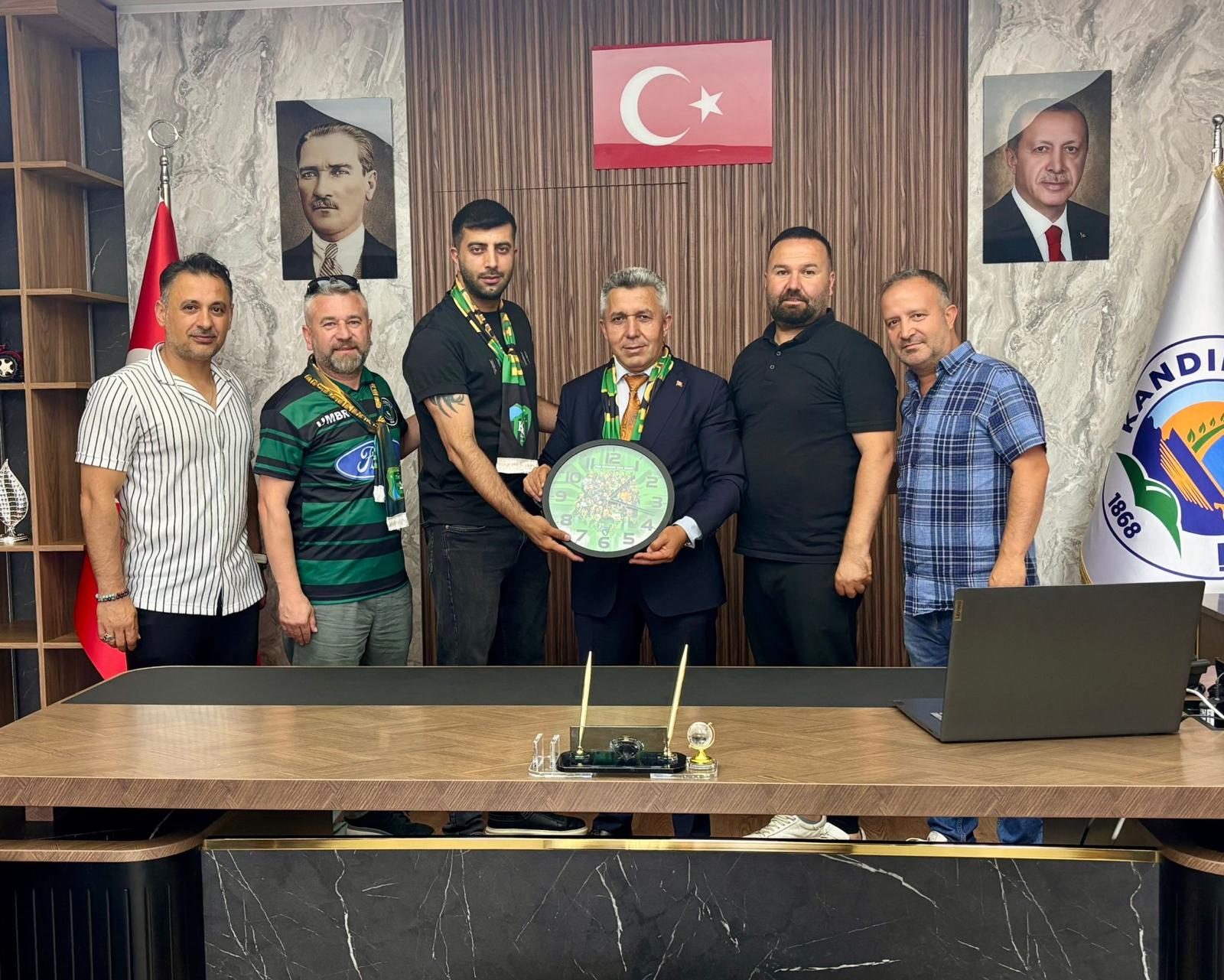 Hodri Meydan Tribün Lideri Çağatay’dan Başkan Ölmez’e Ziyaret-1