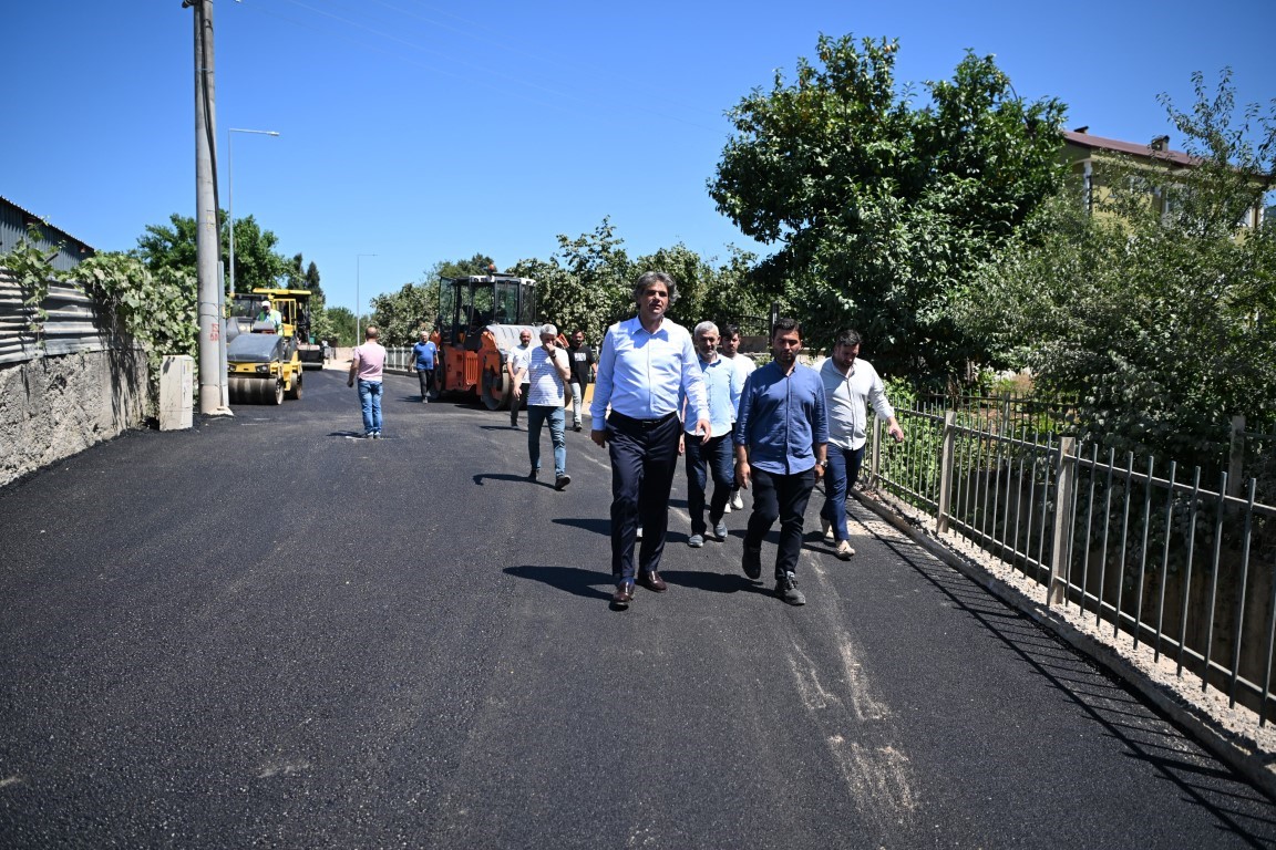 İçmeler Caddesi’nde Asfalt Çalışmaları Tamamlandı (1)