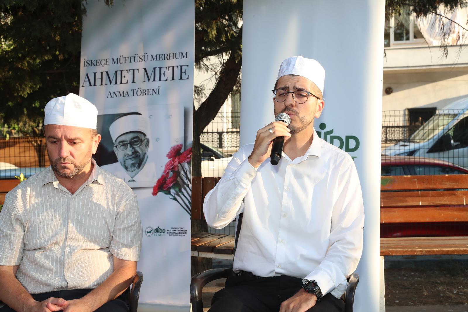 İzmit’te Ahmet Mete Dualarla Anıldı (1)