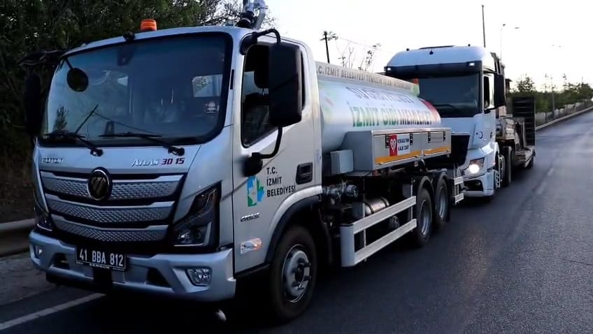Karamürsel’deki Orman Yangınına İzmit Belediyesi’nden Anında Destek (3)