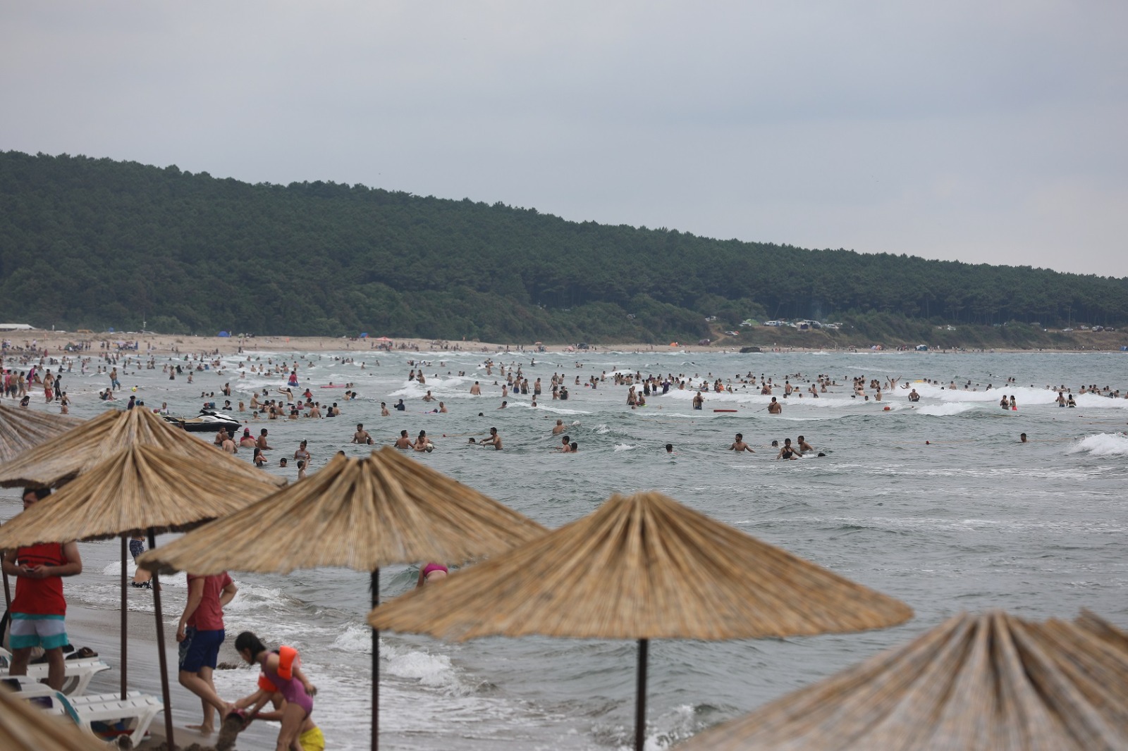 Kocaeli Sahillerinde Koskem Alarmda! Bir Haftada 235 Kurtarma Vakası (3)