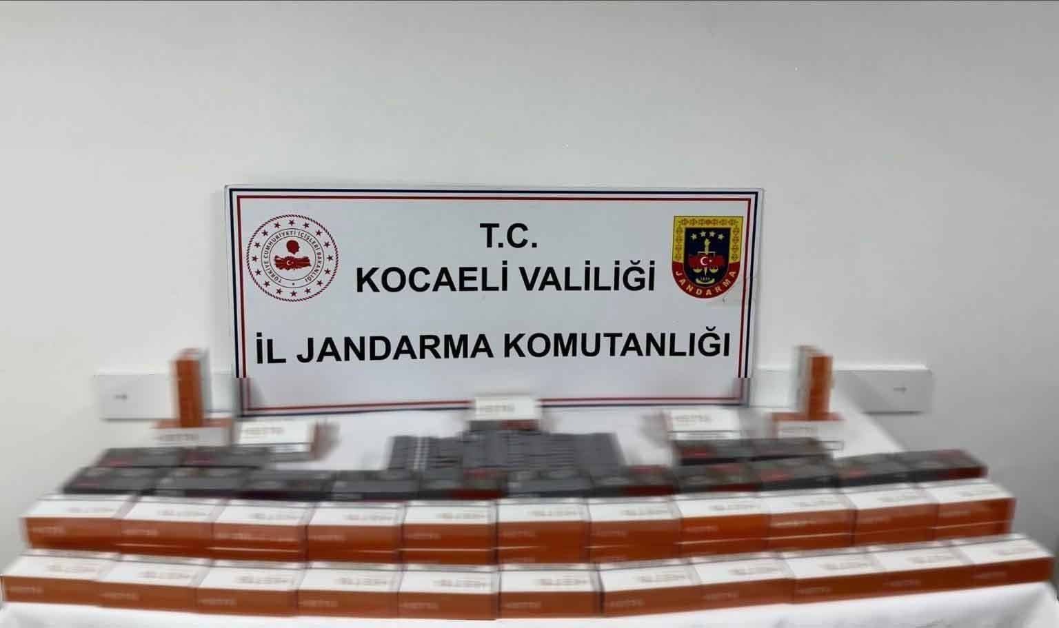 Kocaeli’de 3 Milyonluk Sigara Operasyonu (2)